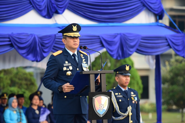Marsma TNI Mohammad Nurdin Jadi Irup Hari Bakti ke-76 TNI AU