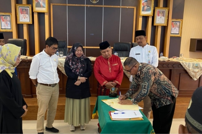 BRK Syariah Teken MoU Dengan Sejumlah Instansi di Anambas