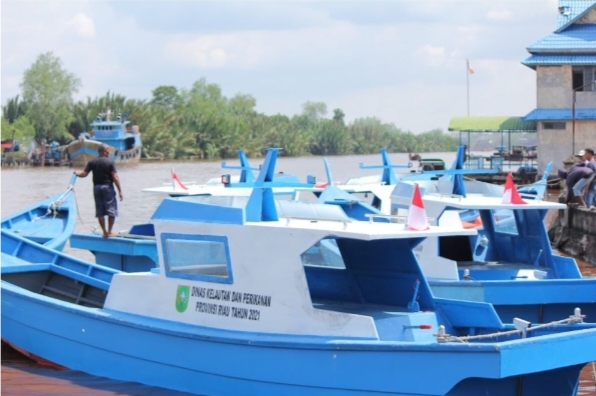 Nelayan Riau Dapat Bantuan 79 Kapal, Mayoritas Ketinting 1 GT