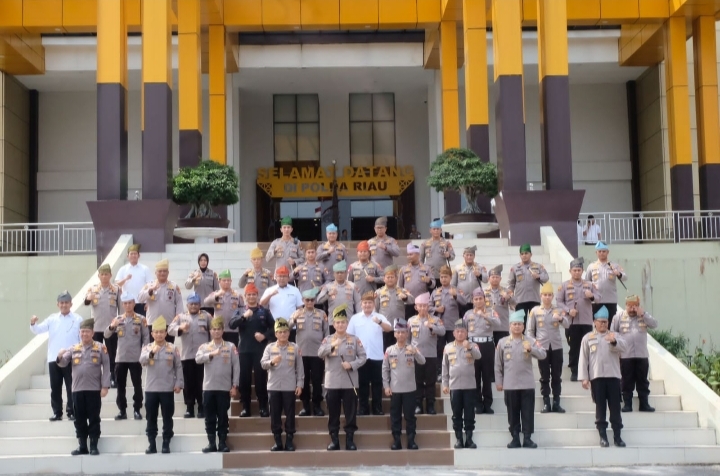 Audit Kinerja, Itwasum Mabes Polri Kunjungi Polda Riau