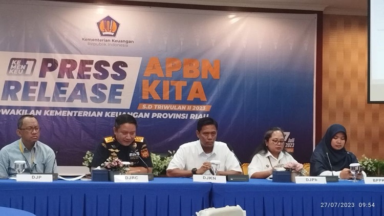 Realisasi APBN di Riau Rp 13,3 Triliun, Dana 1.591 Desa Telah Tersalur