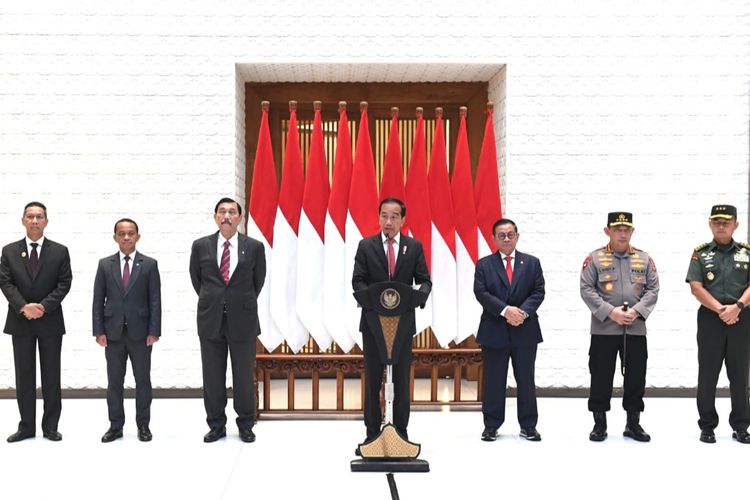 Pasca Rusuh GMPG, Jokowi: Ora,Ora Bukan 3,5 Jam Pertemuan Dengan Airlangga Hanya Bahas DHE