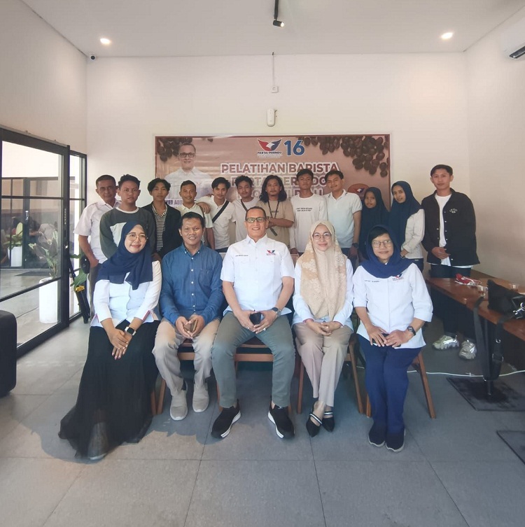 Perindo Gelar Pelatihan Barista Untuk Warga Riau