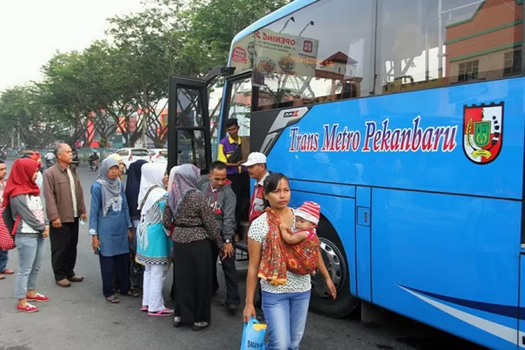 Warga Pekanbaru Wajib Tahu, Mulai 16 Juli Bayar Bus Trans Metro Harus Non Tunai