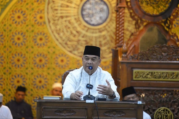 Tabligh Akbar 1 Muharram 1445 H, Wagubri: Seharusnya Kita Evaluasi Diri