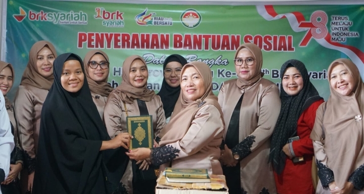 DW BRK Syariah Berikan Bantuan Sosial kepada Panti Asuhan dan Rumah Tahfidz di Kampar