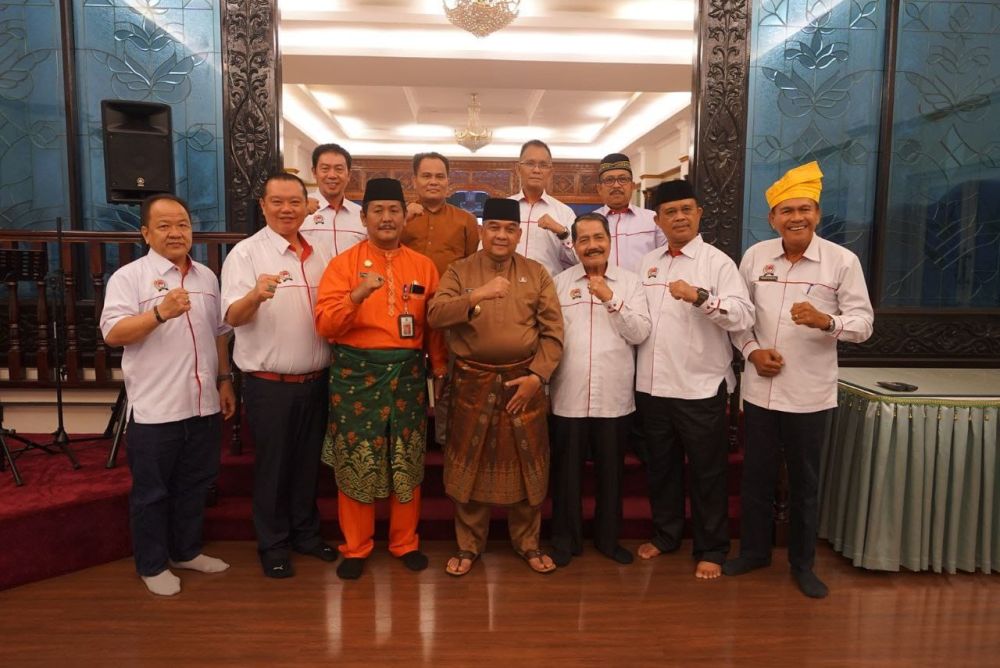 Gelar Pawai Budaya Kebhinekaan, Forum Pembauran Kebangsaan Riau Temui Wagubri