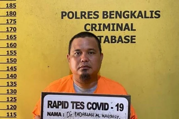 Diduga Korupsi Dana Hibah Pilkada, Mantan Ketua KPU Bengkalis Ditahan