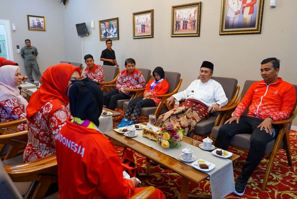 Atlet SOIna Riau Raih Emas di SOWSG 2023 Berlin Jerman, Gubernur Riau: Ini Jadi Motivasi Yang Lain