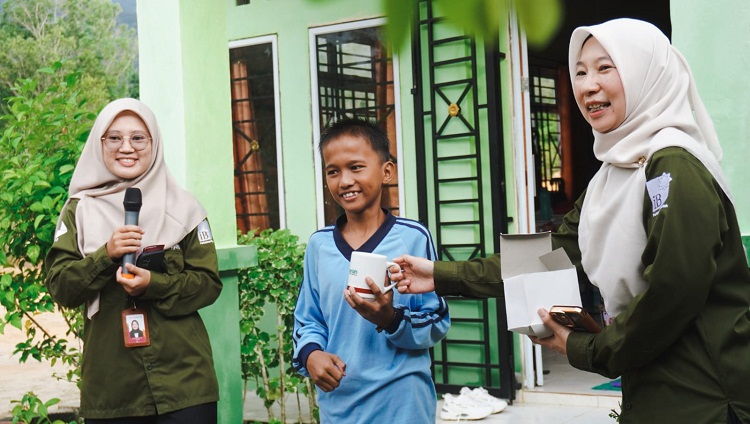 BRK Syariah Dipercaya OJK Jadi Narasumber Sosialisasi Satu Rekening Satu Pelajar