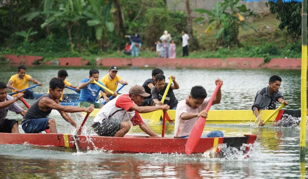Pj Walikota Pekanbaru Masukan Pacu Sampan Pulau Semut Jadi Kalender Wisata Andalan