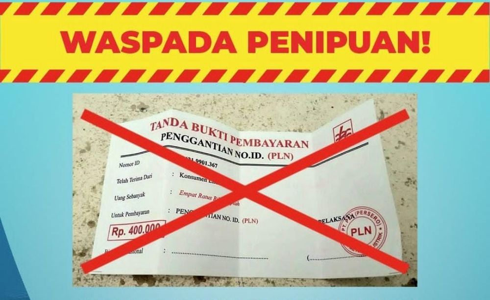 PLN Minta Masyarakat Waspada Penipuan Tagihan Meteran Listrik