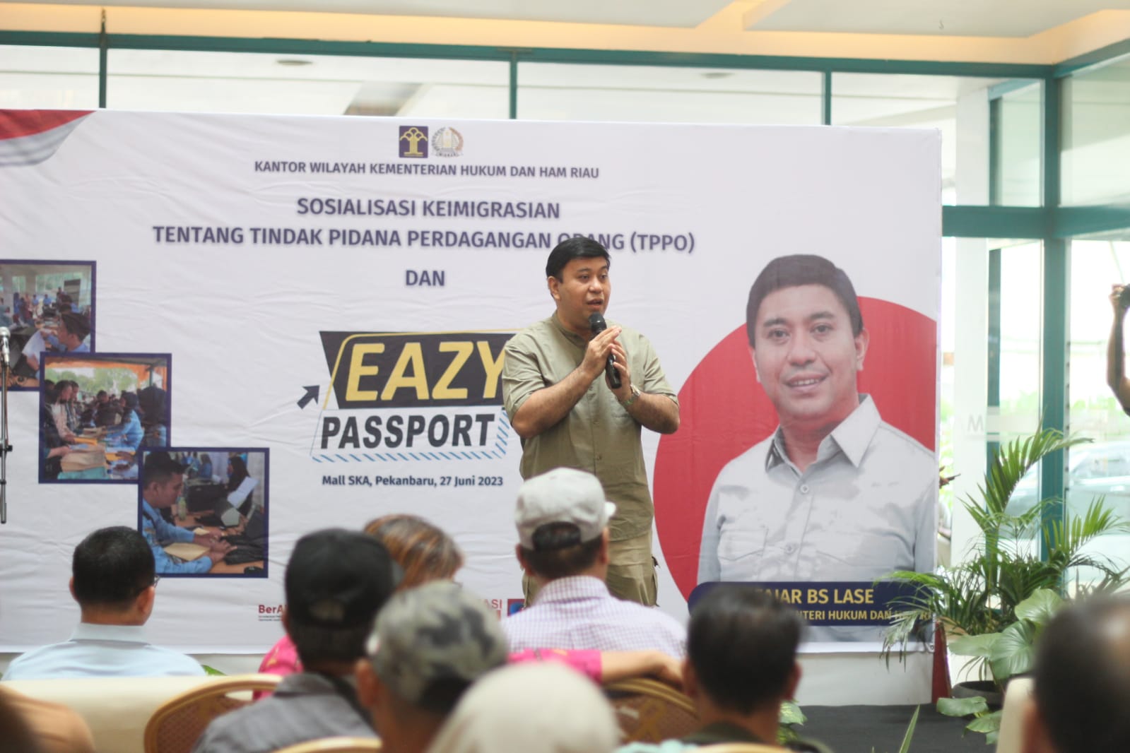 Riau Marak Kasus TPPO, Staf Khusus Menkumham RI: Pasport Bukan Izin Untuk Bekerja