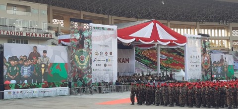 Dihadapan Ribuan KOKAM, Presiden Jokowi: Indonesia Tak Boleh Terpecah Karena Pemilu
