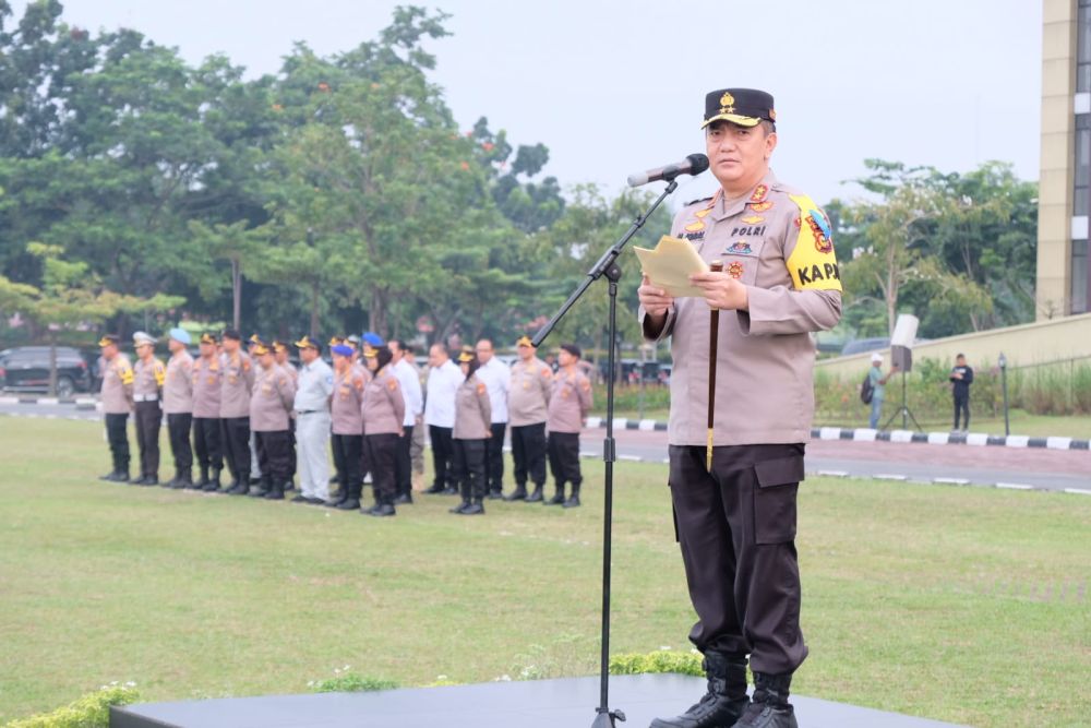 Kapolda Riau Buka Operasi Zebra 2023, Ratusan Personil Dikerahkan