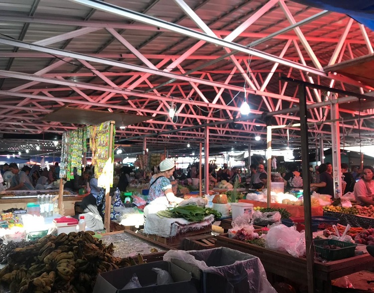 Semua Pedagang di Pasar Cik Puan Sudah Tempati Kios Baru