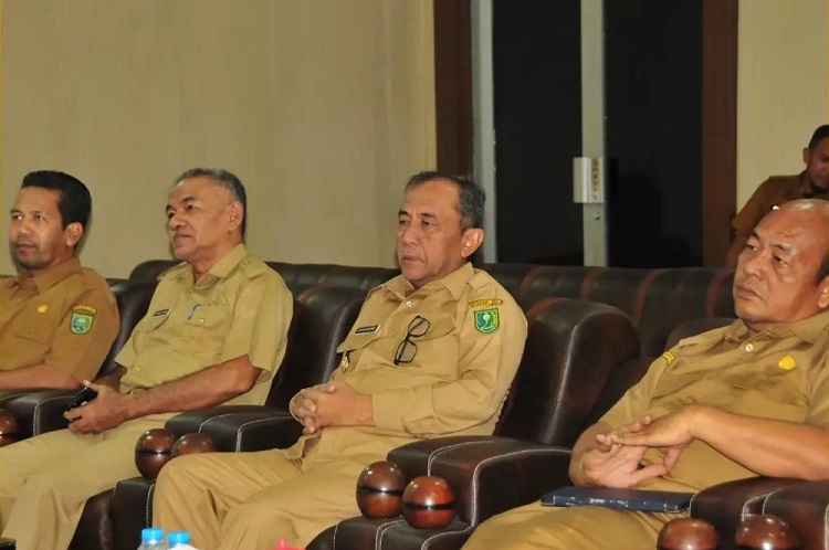Bahas Pencegahan Korupsi Bansos, Wabup Inhu Rapat Dengan KPK