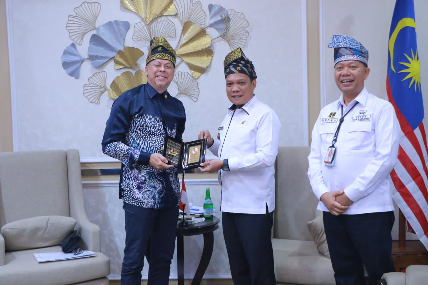 Pj Walikota Pekanbaru Terima Kunjungan Kehormatan Duta Besar Malaysia