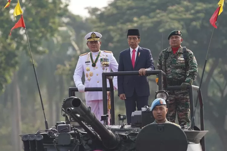 Arahan Presiden Jokowi di HUT TNI ke 78: Anggaran TNI Bersumber Dari Rakyat dan Dimanfaatkan Untuk Rakyat