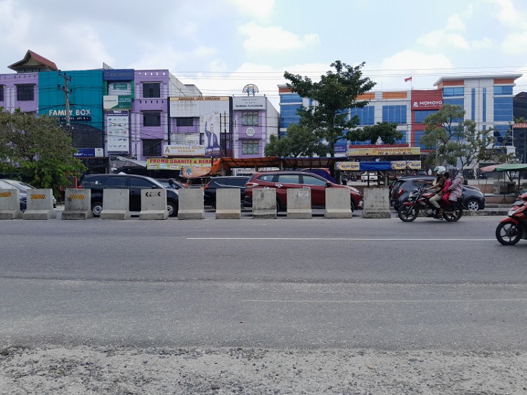 U-Turn di Depan BCA Soebrantas akan Ditutup Permanen