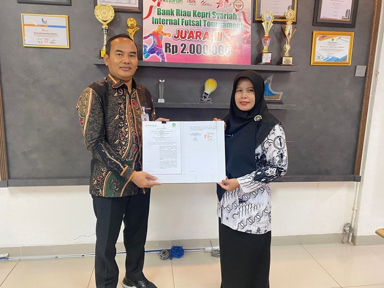 Didukung BRK Syariah, MIN Tanjungpinang Yakin Dapat Tingkatkan Kualitas Pendidikan
