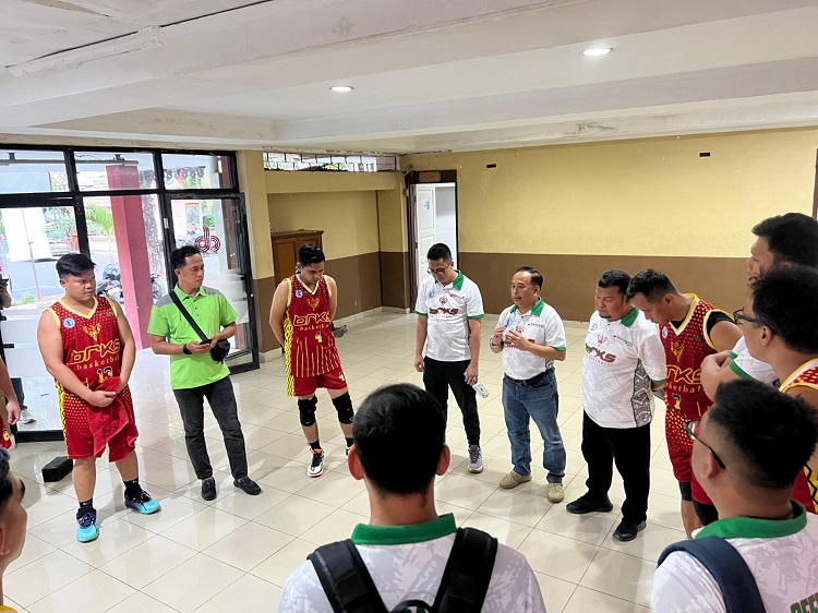 BRK Syariah Ikuti Basket Ball Tournament ASBANDA CUP 2023