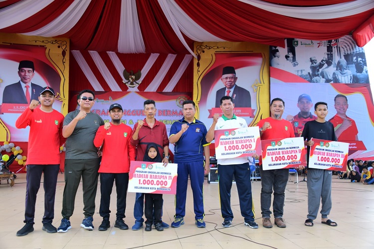 Ribuan Warga Ikuti CFD di Kelurahan Kota Bengkalis