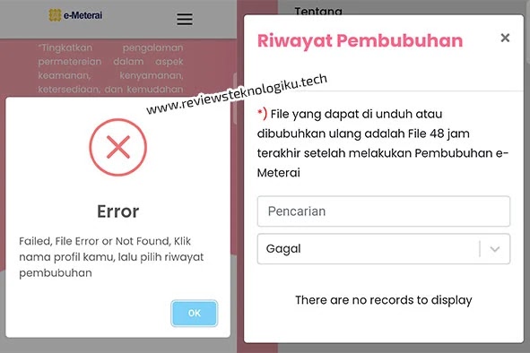 Pelamar CPNS Keluhkan Sulitnya Pembelian e-Materai yang Sering Error
