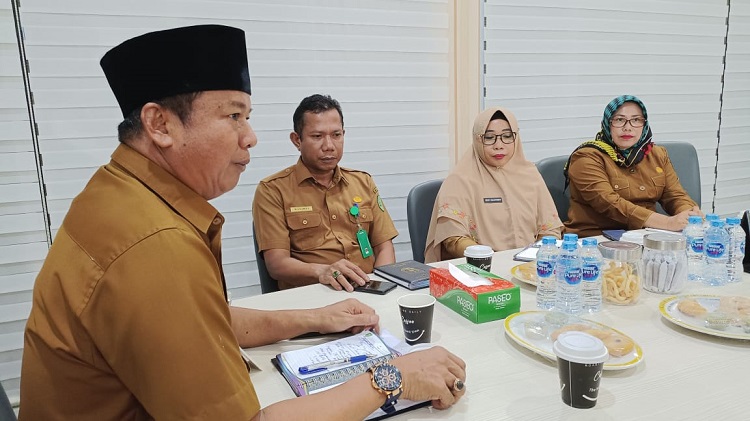 Sambut Bobby Rafandra, Sekda Inhu Minta Disporapar dan Disdikbud Membantu