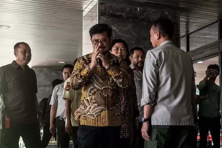 Menteri Pertanian Syahrul Yasin Limpo Serahkan Surat Pengunduran Diri ke Presiden Jokowi