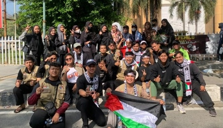 Remaja Masjid di Pekanbaru Galang Dana Kuatkan Palestina