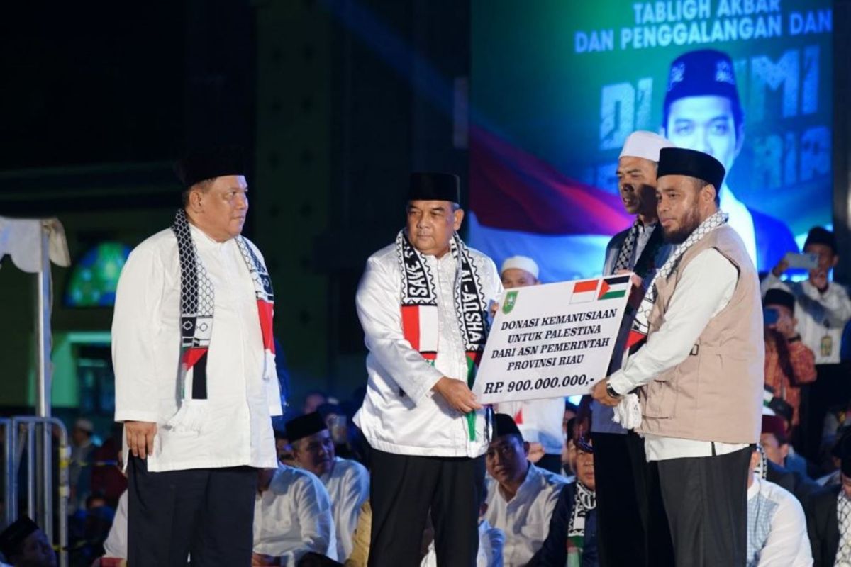 Alhamdulillah, BAZNAS Riau Berhasil Kumpulkan Rp 11,165 Miliar Untuk Palestina