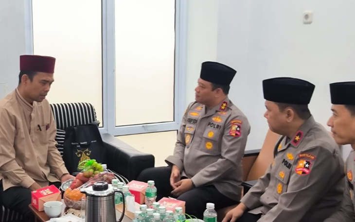 Ustad Abdul Somad Ditemui 4 Jenderal Polri Bahas Pemilu Aman