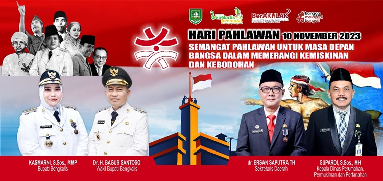 Kenang Jasa Pahlawan, Pemkab Bengkalis Ajak Heningkan Cipta 60 Detik