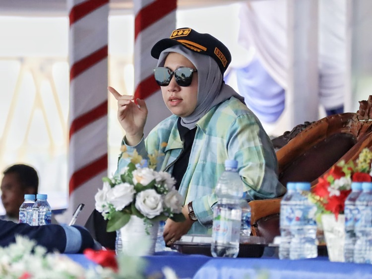Pastikan Kelancaran MTQ Riau XLI, Bupati Rezita Hadiri Gladi Bersih Danau Raja