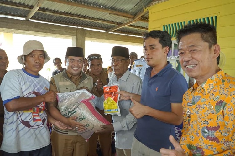 Akan Disemai Desember Nanti, Gapoktan di Bagan Punak Pesisir Dibantu 3 Ton Benih Padi