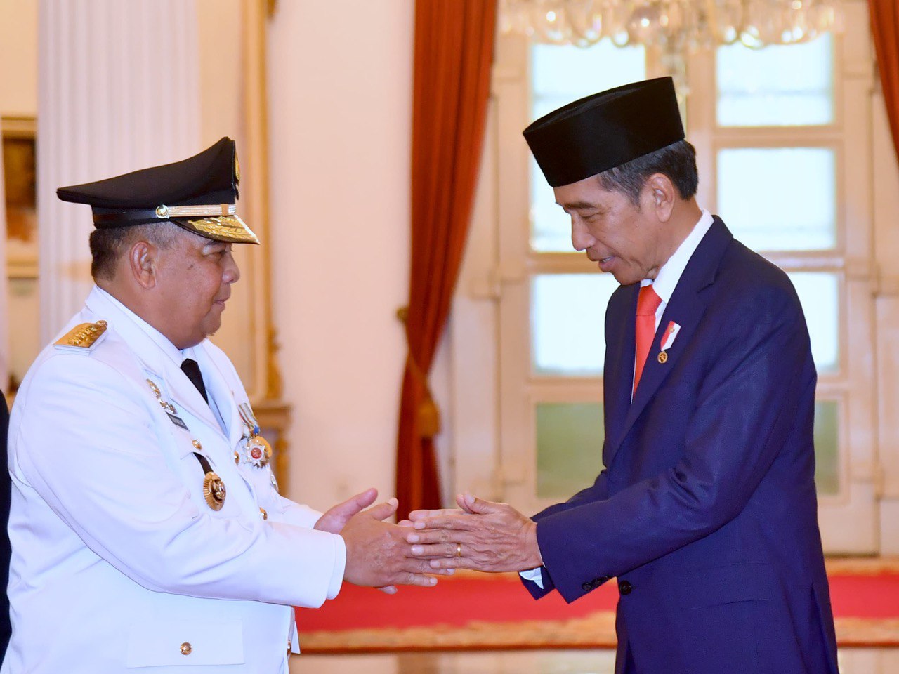 Usai Pelantikan, Presiden Jokowi Titip Riau Kepada Gubernur Edy Natar Nasution