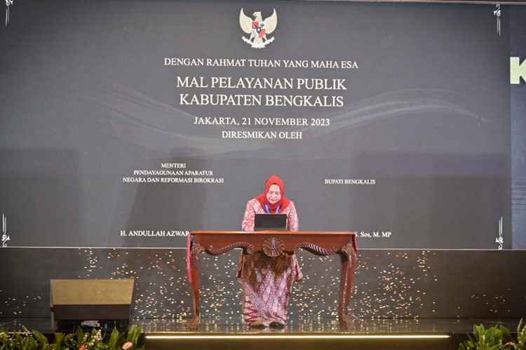 Menpan-RB Resmikan MPP Bengkalis, Bupati Kasmarni: Agar Pelayanan tak Berbelit-belit