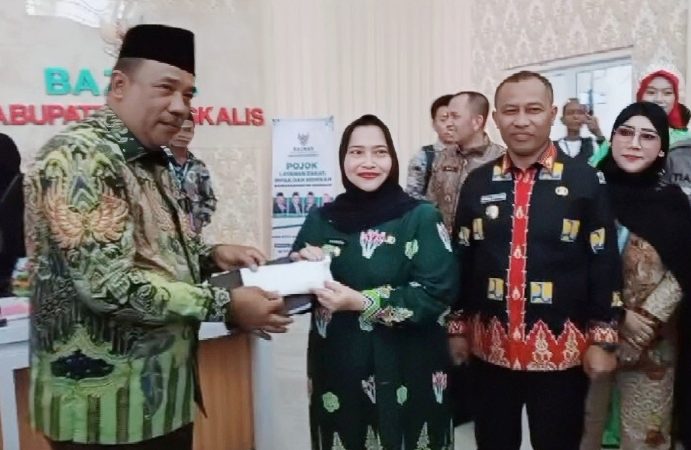 Membasuh Luka Palestina, Baznas Bengkalis Sudah Kumpulkan Rp 434 Juta