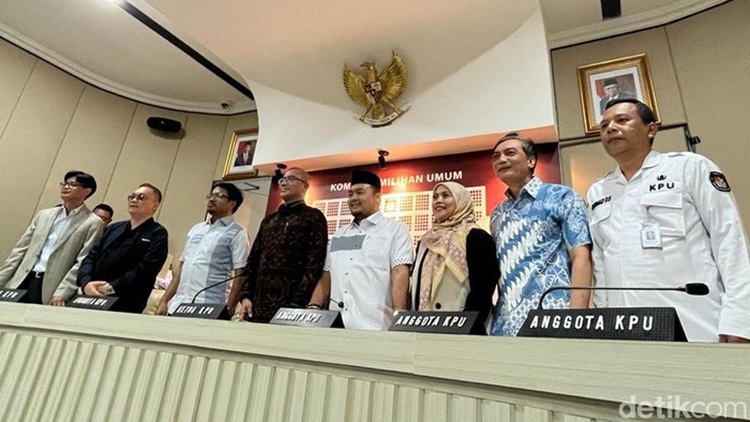 Ganjar-Mahfud, Anies-Muhaimin dan Prabowo-Gibran Resmi Peserta Pilpres 2024
