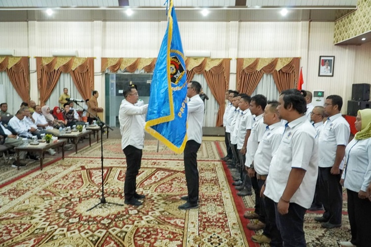 Pengurus PWI Rohil 2023-2026 Dilantik, Wabup Rohil: Terus Tingkatkan Kemampuan