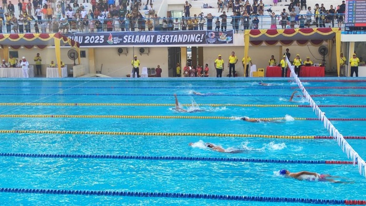 15 Emas, 7 Perak, 7 Perunggu, Riau Masih Teratas di Porwil Sumatera XI