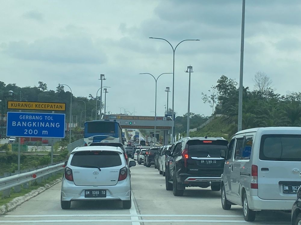 Baru 2 Hari Dibuka, Sudah 4.466 Kendaraan Melintas di Tol Bangkinang- XIII Koto Kampar