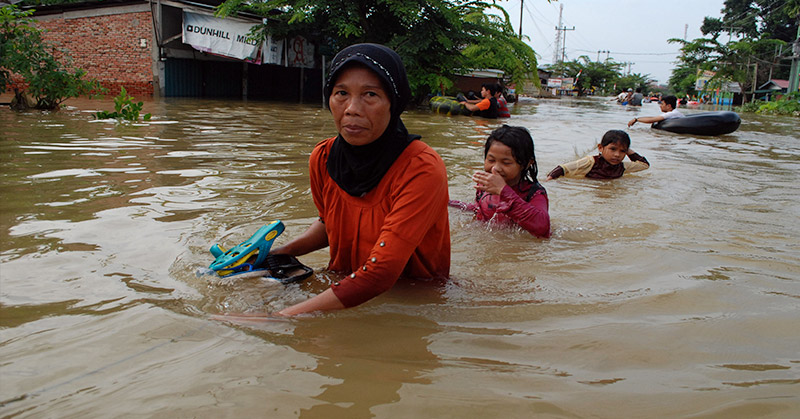 Cuaca Ekstrem, 5 Kabupaten di Provinsi Riau Dilanda Banjir