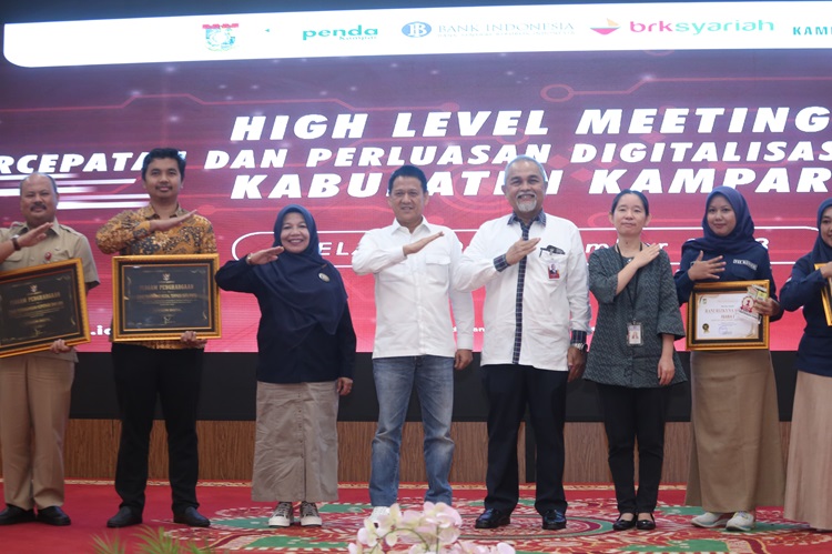 BRK Syariah Sangat Mendukung Kemajuan Digitalisasi Sektor Penerimaan dan Belanja Pemerintah Kabupaten Kampar
