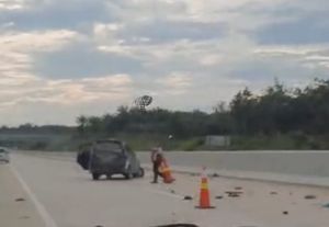 Mobil Avanza Kecelakaan di Tol Pekanbaru-Bangkinang, Penumpang Luka-luka
