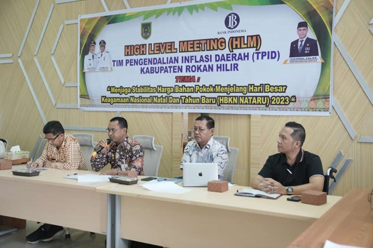 Sekda Rohil Minta OPD Bergerak Cepat Dalam Pengendalian Inflasi