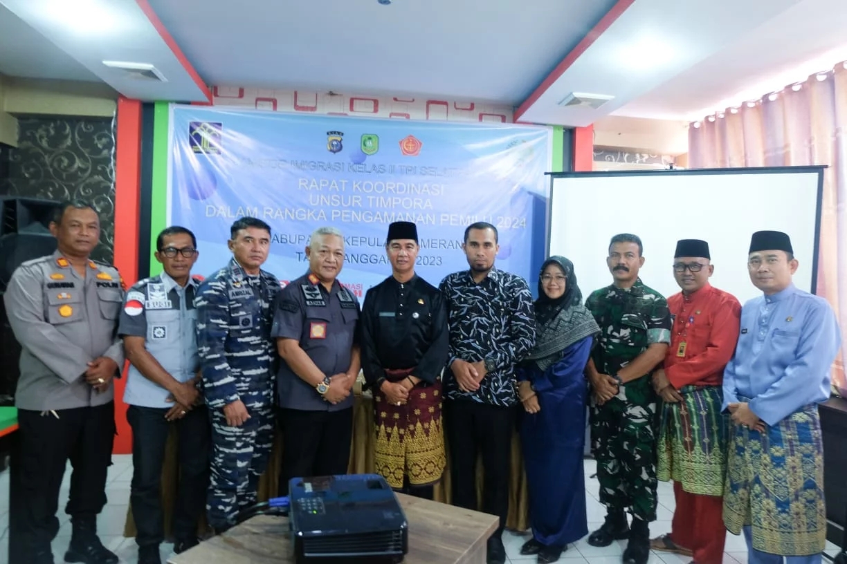Ciptakan Pemilu Kondusif, Pemkab Meranti dan Imigrasi Awasi Keberadaan Orang Asing