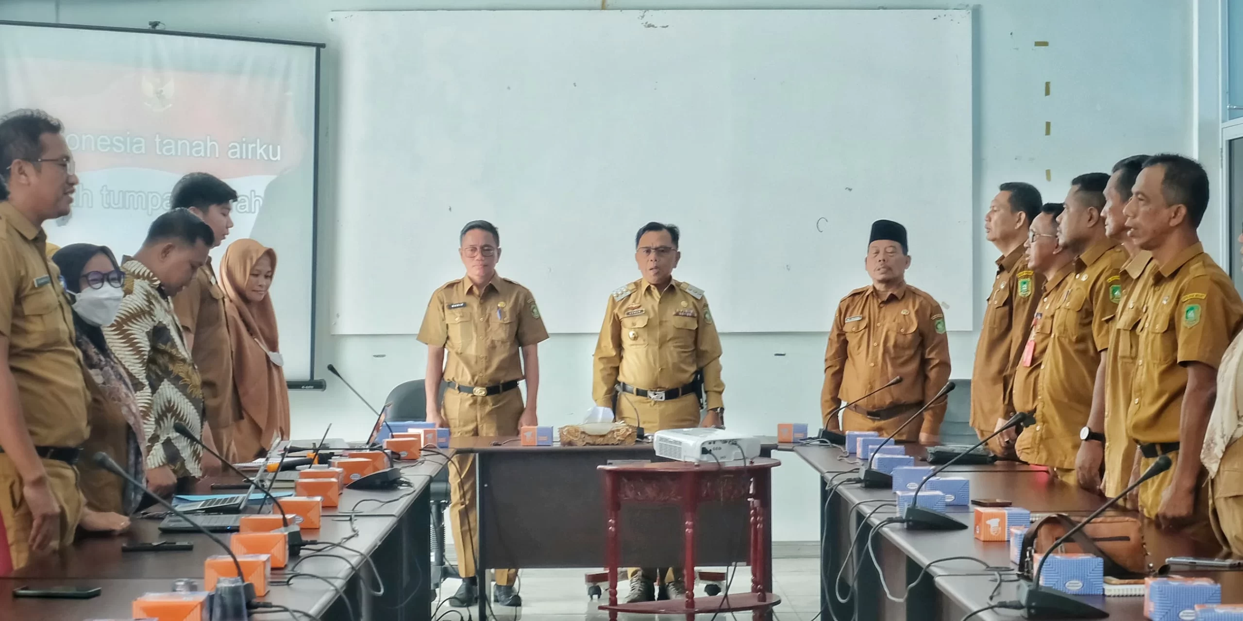 Bupati Meranti H. Asmar Pimpin Rapat Koordinasi Tim Percepatan Penurunan Stunting