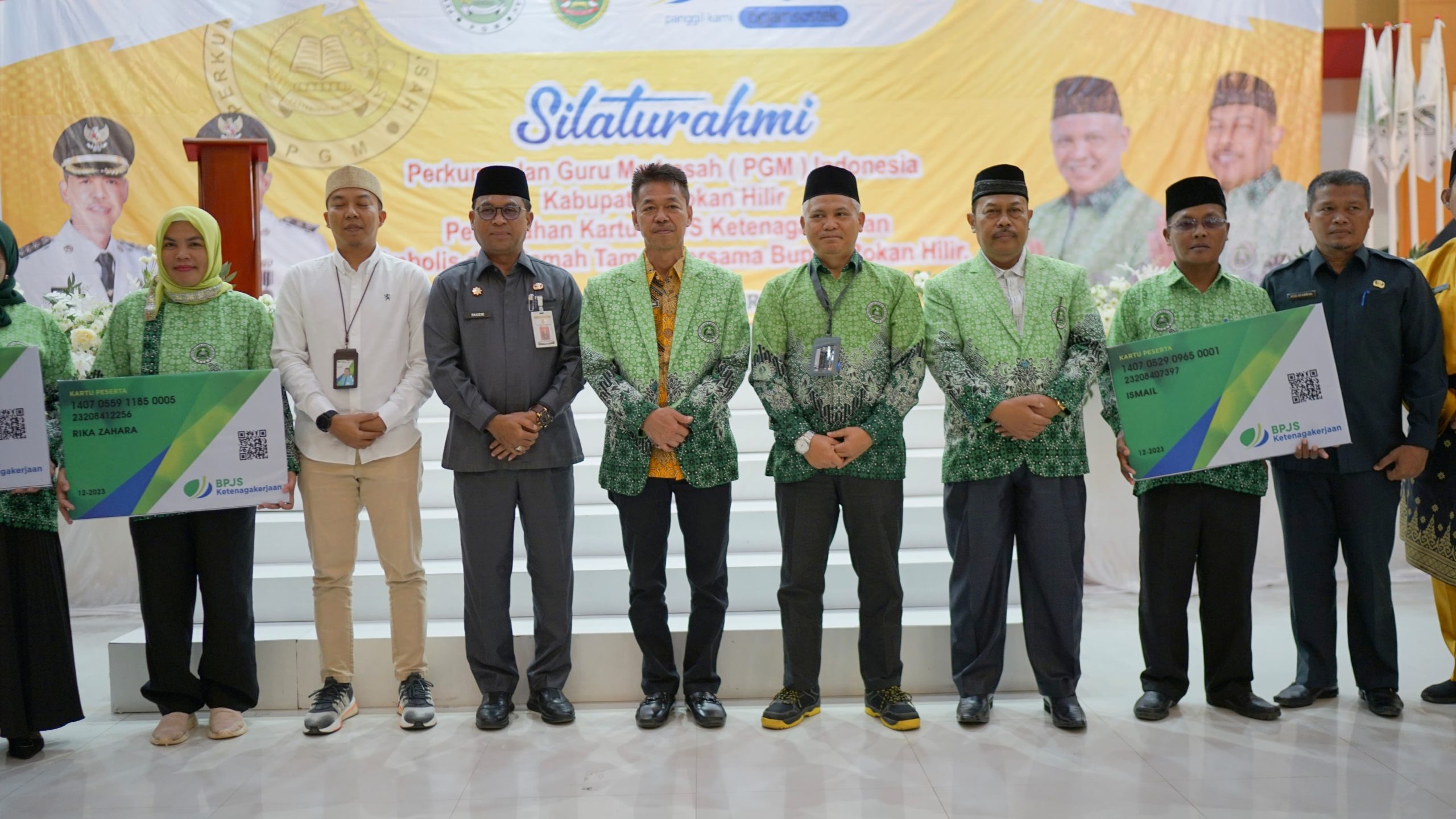 Bupati Rohil Afrizal Sintong Hadiri Acara Silaturahmi Guru Madrasah se-Rohil